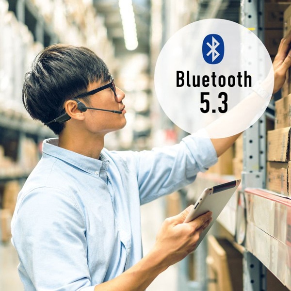 サンワサプライ Bluetooth 骨伝導ヘッドセット MM-BTSH69BK 1個（ご注文単位1個）【直送品】