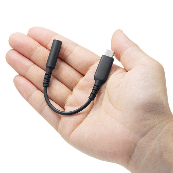 サンワサプライ オーディオ変換アダプタケーブル Type-C MM-ADUSBTC4 1個(ご注文単位1個)【直送品】