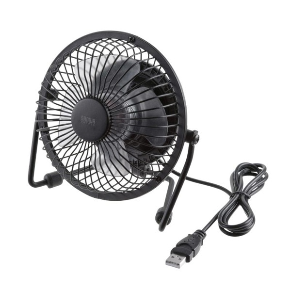 サンワサプライ USB扇風機 USB-TOY64N 1個（ご注文単位1個）【直送品】