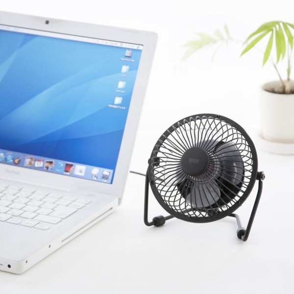 サンワサプライ USB扇風機 USB-TOY64N 1個（ご注文単位1個）【直送品】