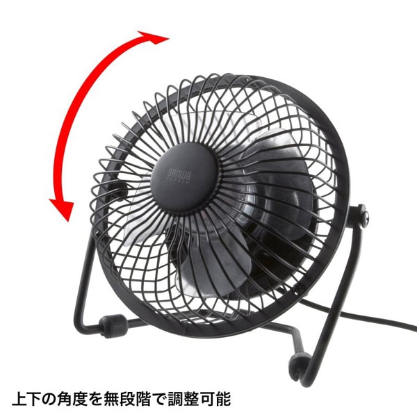 サンワサプライ USB扇風機 USB-TOY64N 1個（ご注文単位1個）【直送品】