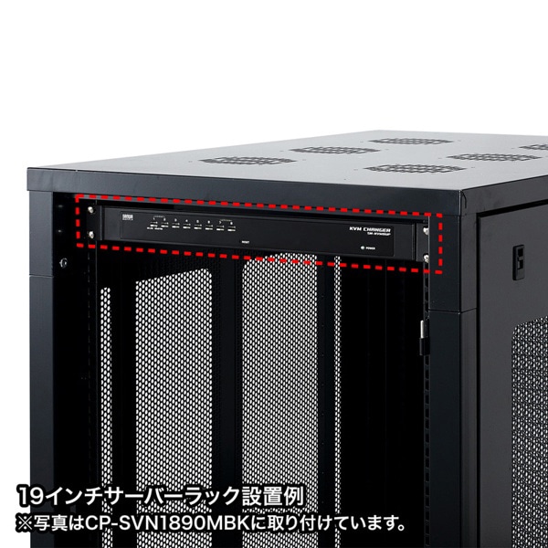 サンワサプライ パソコン自動切替器 PS／2・USB対応 8：1 SW-KVM8UP 1個（ご注文単位1個）【直送品】