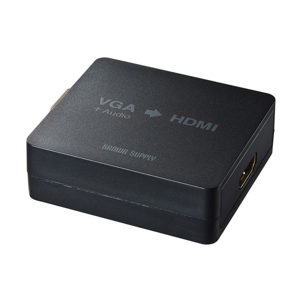 サンワサプライ VGA/HDMI 変換コンバーター VGA-CVHD2 1個(ご注文単位1個)【直送品】