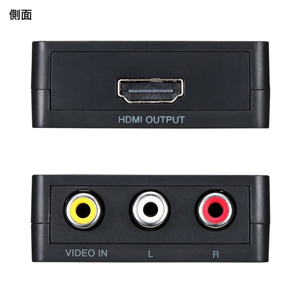 サンワサプライ コンポジット/HDMI 変換コンバーター VGA-CVHD4 1個(ご注文単位1個)【直送品】