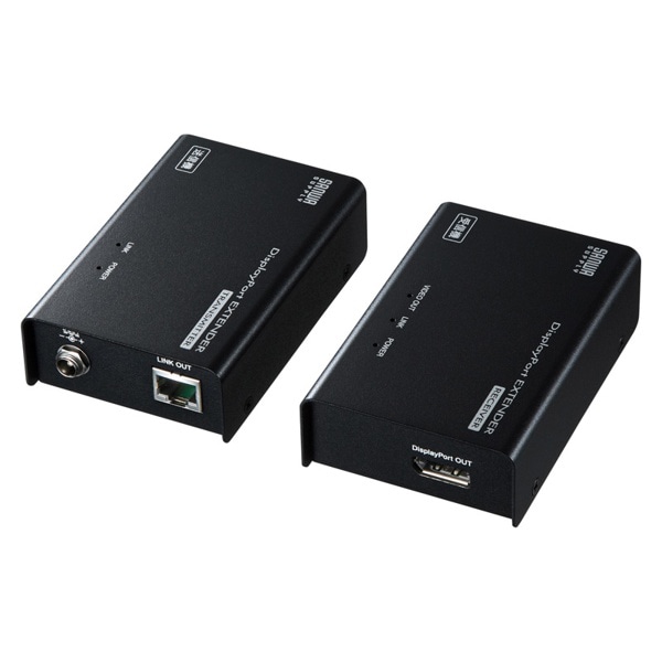 サンワサプライ ディスプレイポート エクステンダー VGA-EXDP 1個（ご注文単位1個）【直送品】