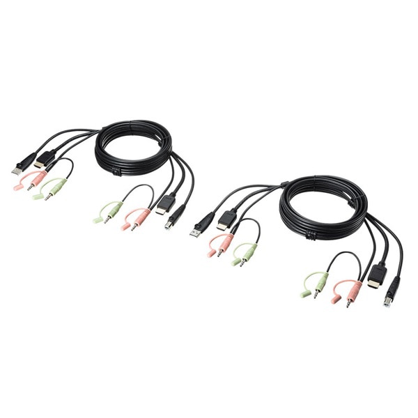 サンワサプライ パソコン自動切替器 HDMI対応 2：1 SW-KVM2HHC 1個（ご注文単位1個）【直送品】