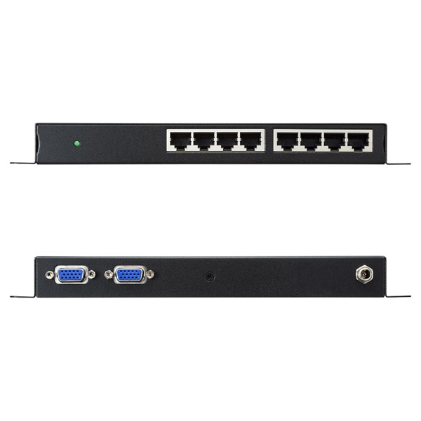 サンワサプライ VGA分配エクステンダー 送信機 8分配 VGA-EXL8N 1個（ご注文単位1個）【直送品】