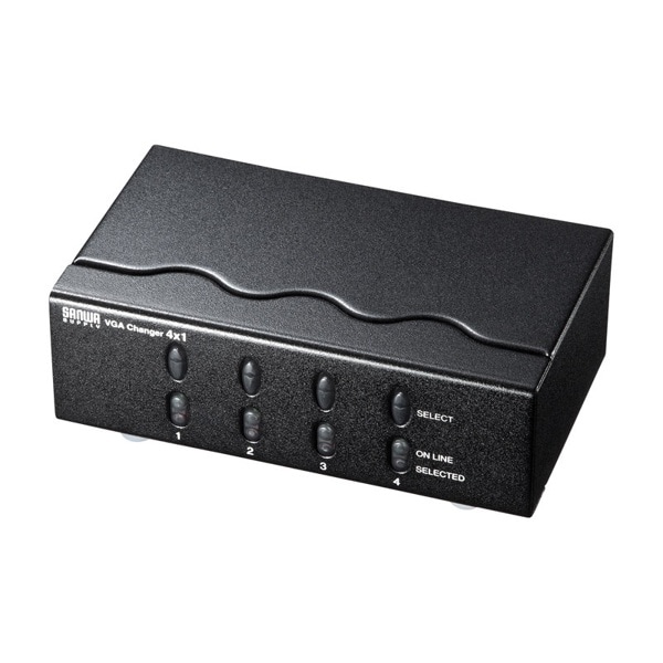 サンワサプライ ディスプレイ切替器 4回路 SW-EV4N2 1個（ご注文単位1個）【直送品】