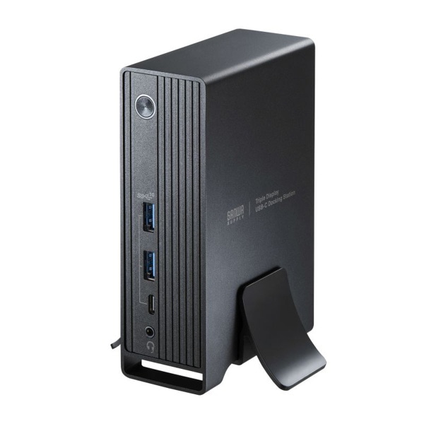 サンワサプライ USB Type-C ドッキングステーション 3画面出力対応 USB-CVDK11 1個(ご注文単位1個)【直送品】