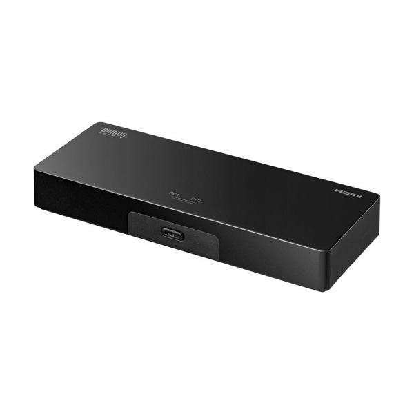 サンワサプライ パソコン切替器 エミュレーション非搭載 4K・HDMI対応 2:1 SW-KVM2HUUS 1個(ご注文単位1個)【直送品】