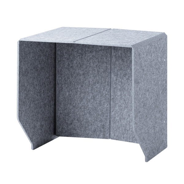 サンワサプライ 卓上パーティションブース SPT-DPB6060 1個（ご注文単位1個）【直送品】