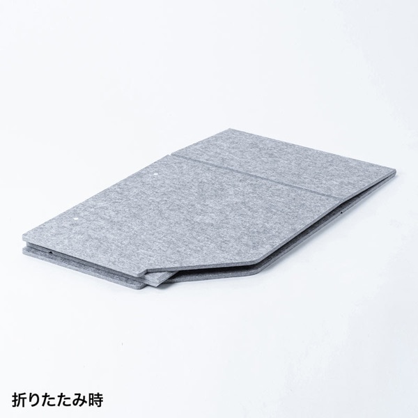 サンワサプライ 卓上パーティションブース SPT-DPB6060 1個(ご注文単位1個)【直送品】