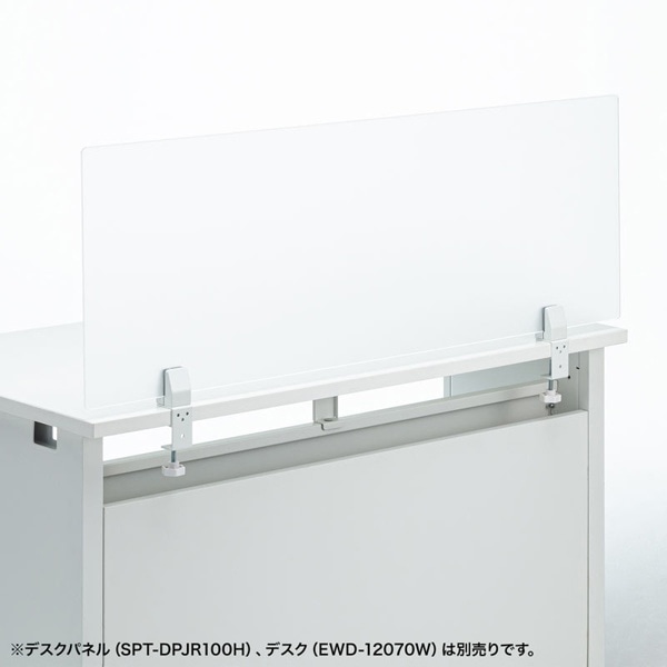 サンワサプライ パーティション用クランプ式台座 2個入 SPT-DPOP1 1個（ご注文単位1個）【直送品】