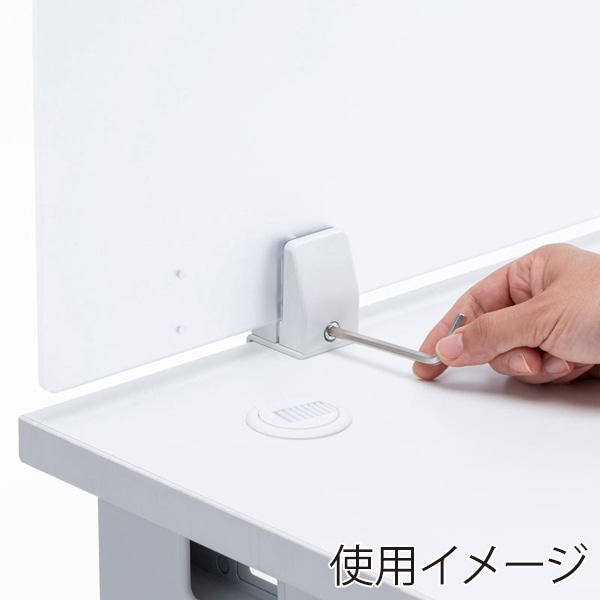 サンワサプライ パーティション用クランプ式台座 2個入 SPT-DPOP1 1個（ご注文単位1個）【直送品】