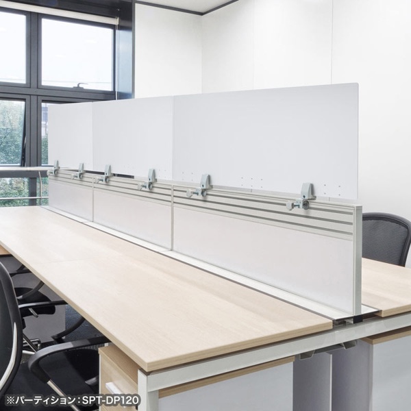 サンワサプライ パーティション用クランプ式台座 2個入 SPT-DPOP1 1個（ご注文単位1個）【直送品】