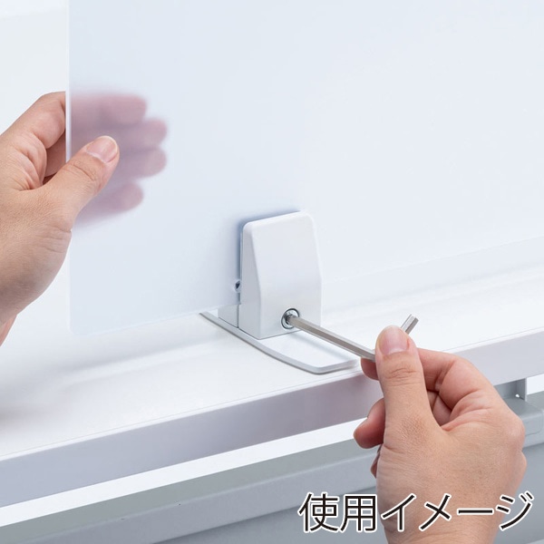 サンワサプライ パーティション用台座 2個入 SPT-DPOP3 1個(ご注文単位1個)【直送品】