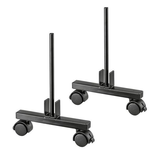 サンワサプライ パーティションブース T字型金具・キャスターセット SPT-PB用 SPT-PBKG1 1個（ご注文単位1個）【直送品】