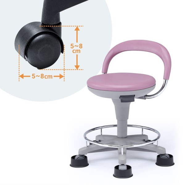 サンワサプライ 障害除けキャスターカバー 50～80mm用 5個入 SNC-COVER1 1個（ご注文単位1個）【直送品】