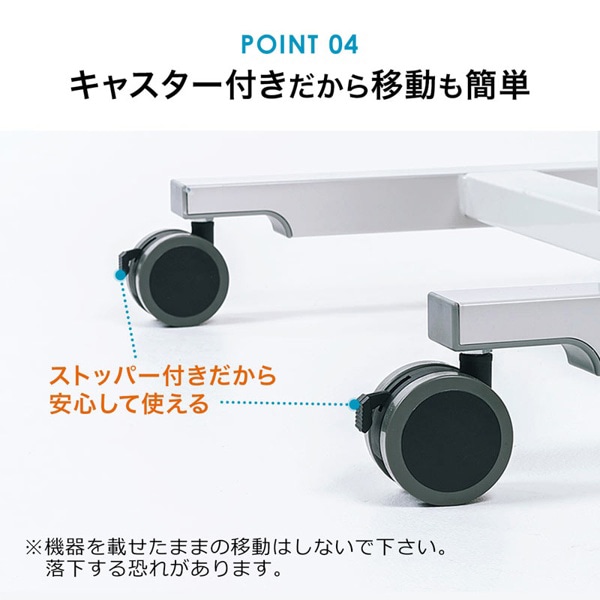 サンワサプライ パーソナルガス昇降デスク ホワイト ERD-GAP1W 1個（ご注文単位1個）【直送品】