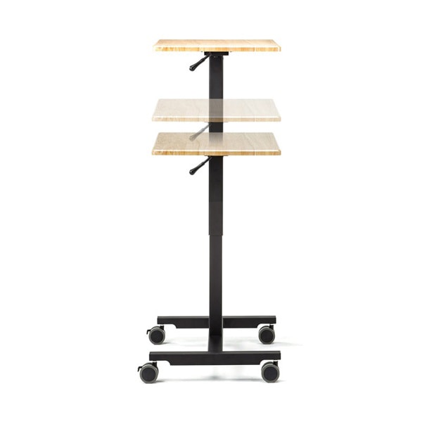 サンワサプライ パーソナルガス昇降デスク ブラック ERD-GAP1LMN 1個（ご注文単位1個）【直送品】