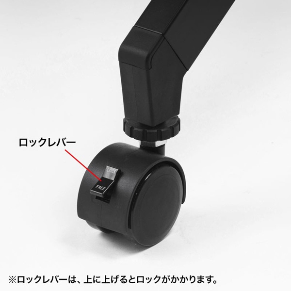 サンワサプライ フォールディングデスク W750×D450mm 木目／ブラック FLD-7545M 1個（ご注文単位1個）【直送品】