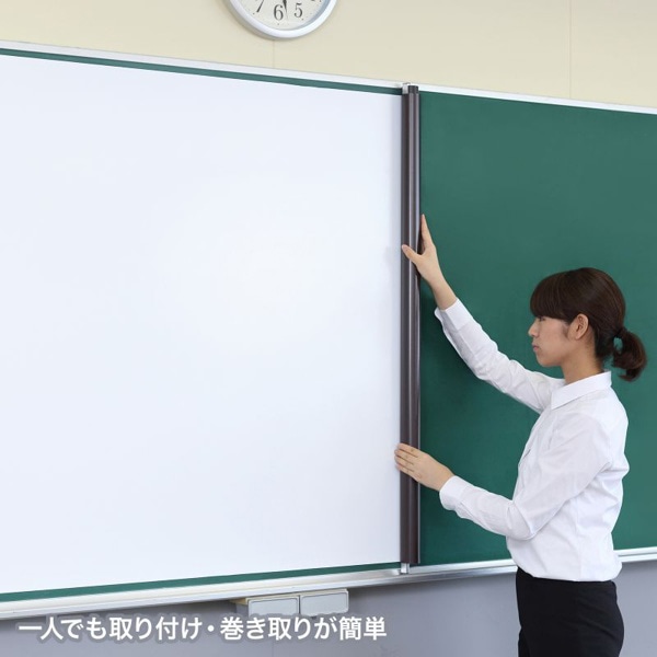 サンワサプライ プロジェクタースクリーン マグネット式 PRS-WB1218MK 1個（ご注文単位1個）【直送品】