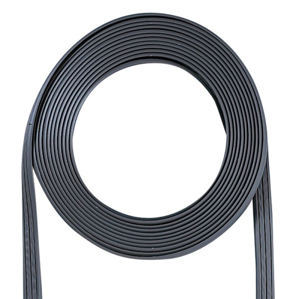 サンワサプライ アンダーカーペットLANケーブル ケーブルのみ 100m KB-CP5-CB100 1個（ご注文単位1個）【直送品】