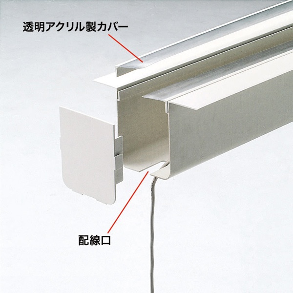 サンワサプライ ケーブルボックス 対面用 幅1000mm CB-T1000 1個（ご注文単位1個）【直送品】