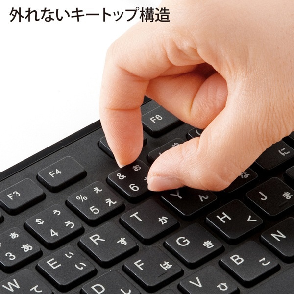 サンワサプライ スリムキーボード ブラック SKB-SL16BK 1個(ご注文単位1個)【直送品】