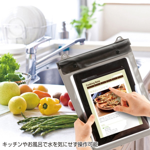 サンワサプライ タブレットPC防水ケース 10.1型 PDA-TABWP10 1個（ご注文単位1個）【直送品】