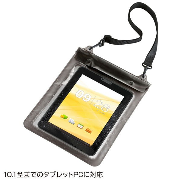 サンワサプライ タブレットPC防水ケース 10.1型 PDA-TABWP10 1個（ご注文単位1個）【直送品】