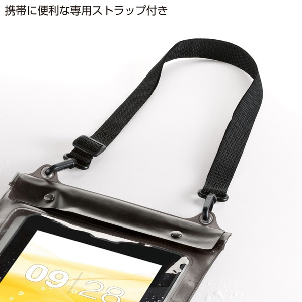 サンワサプライ タブレットPC防水ケース 10.1型 PDA-TABWP10 1個（ご注文単位1個）【直送品】