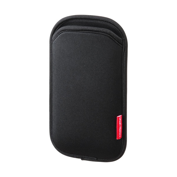 サンワサプライ マルチスマートフォンケース 5インチ用 ブラック PDA-SPC9BK 1個(ご注文単位1個)【直送品】