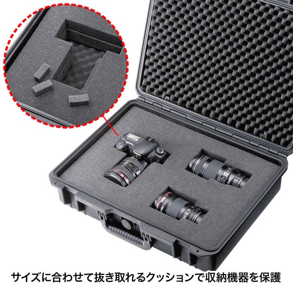 サンワサプライ ハードツールケース用クッション ウレタン BAG-HD2用 BAG-HD2-SP 1個(ご注文単位1個)【直送品】