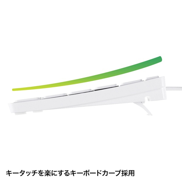 サンワサプライ USBスリムキーボード テンキー付き ホワイト SKB-SL17WN 1個（ご注文単位1個）【直送品】