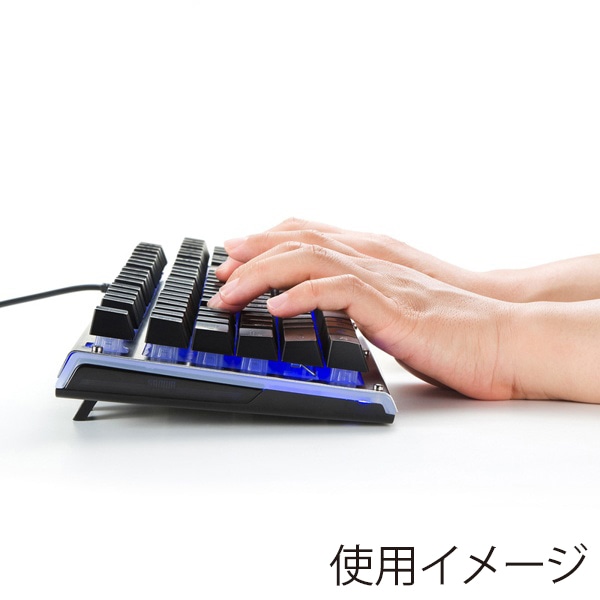 サンワサプライ バックライト機能付きキーボード テンキー付き SKB-WAR3 1個（ご注文単位1個）【直送品】