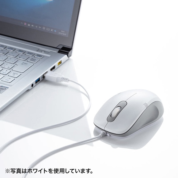サンワサプライ 有線ブルーLEDマウス ブラック MA-BL138BK 1個(ご注文単位1個)【直送品】