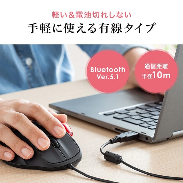 サンワサプライ 有線 トラックボール ブラック MA-TB128BK 1個（ご注文単位1個）【直送品】