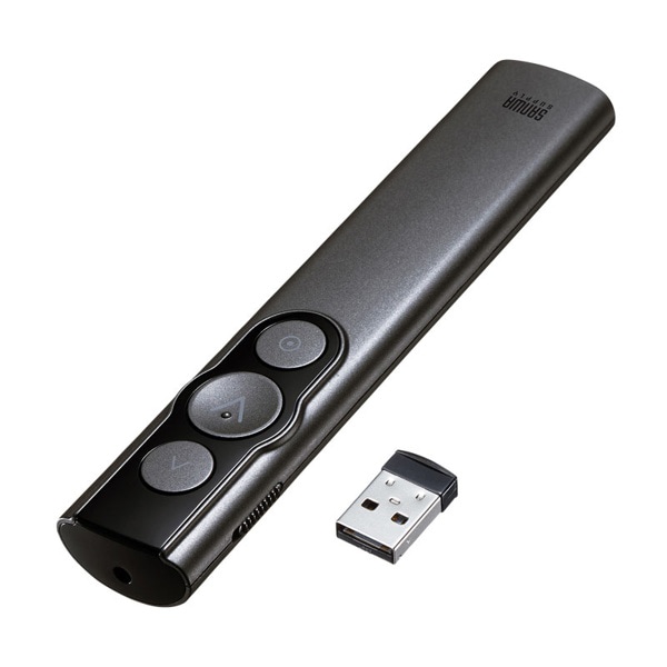 サンワサプライ パワーポインター 赤色光 LP-RF115GM 1個（ご注文単位1個）【直送品】