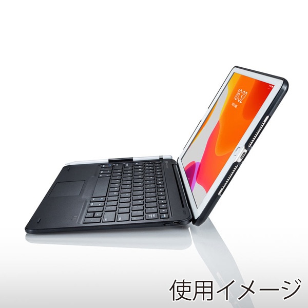 サンワサプライ 10.2インチiPad専用ケース付きキーボード ブラック SKB-BTIPAD2BK 1個（ご注文単位1個）【直送品】
