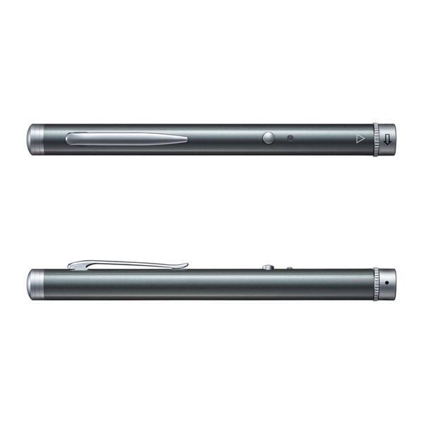 サンワサプライ 高輝度グリーンレーザーポインター 照射形状可変 LP-GL1018GY 1個（ご注文単位1個）【直送品】