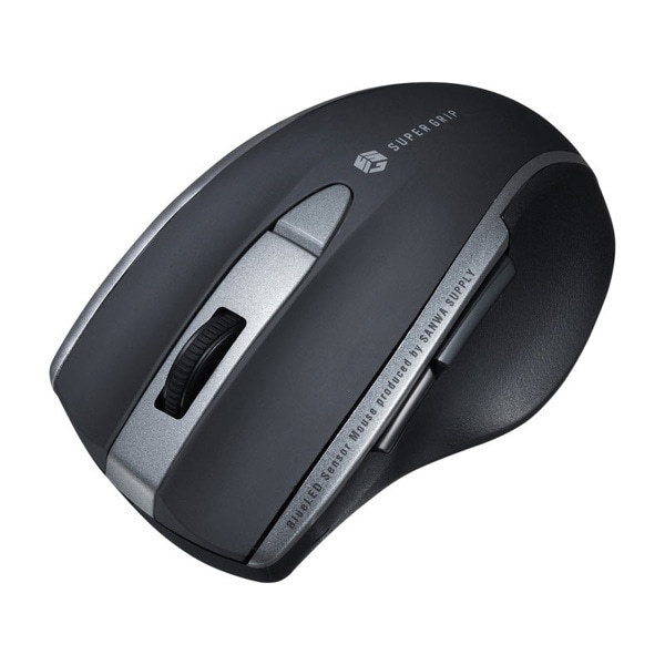 サンワサプライ 静音 Bluetooth ブルーLEDマウス ブラック MA-BTBL167BK 1個（ご注文単位1個）【直送品】