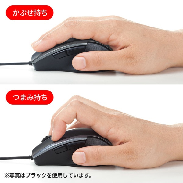 サンワサプライ 静音 有線ブルーLEDマウス 5ボタン レッド MA-BL168R 1個(ご注文単位1個)【直送品】