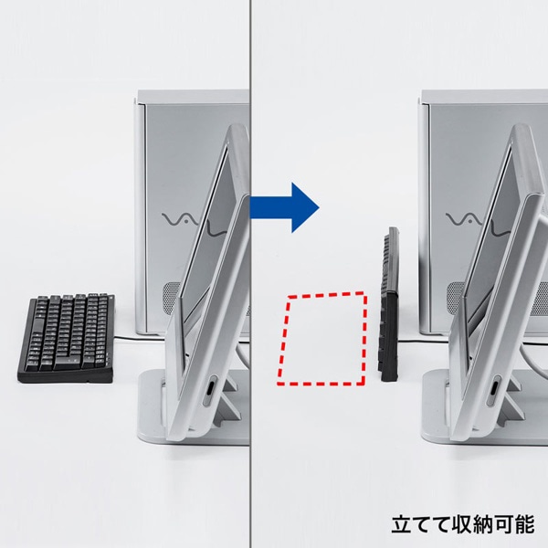 サンワサプライ コンパクトキーボード ブラック SKB-KG3BKN2 1個（ご注文単位1個）【直送品】