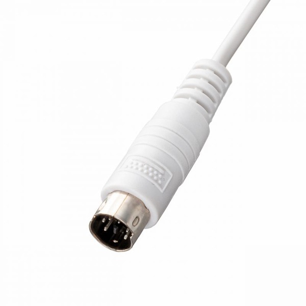 サンワサプライ PS／2キーボード ホワイト SKB-L1N 1個（ご注文単位1個）【直送品】