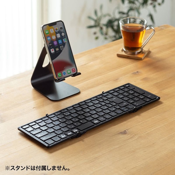 サンワサプライ Bluetooth 折りたたみフルキーボード ブラック SKB-BT35BK 1個(ご注文単位1個)【直送品】