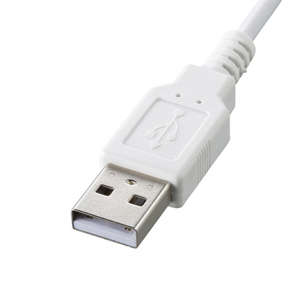 サンワサプライ USBキーボード 英語配列 ホワイト SKB-E5UW 1個（ご注文単位1個）【直送品】