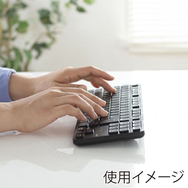 サンワサプライ ワイヤレス静音キーボード テンキーなし ブラック SKB-WL38BK 1個（ご注文単位1個）【直送品】