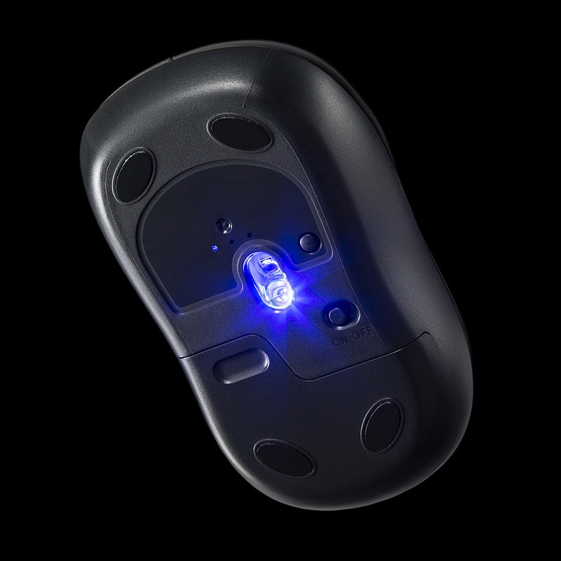 サンワサプライ Bluetooth ブルーLEDマウス ブラック MA-SBB314BK 1個(ご注文単位1個)【直送品】