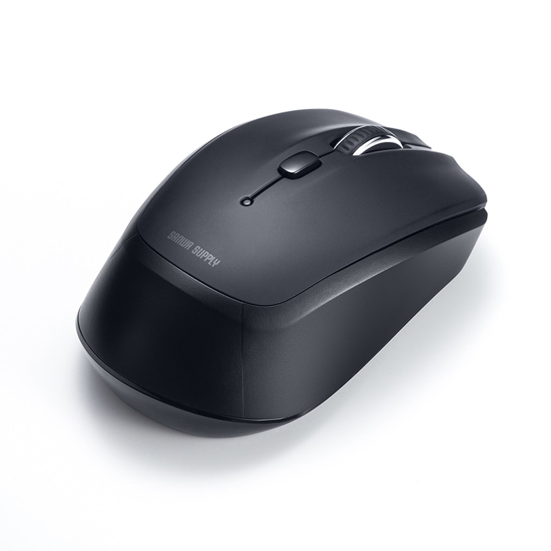 サンワサプライ Bluetooth ブルーLEDマウス 5ボタン ブラック MA-BB509BK 1個(ご注文単位1個)【直送品】